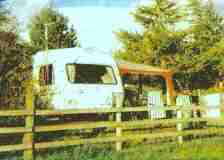 Caravan Pitch at Ley Hill Farm Caravan Park
